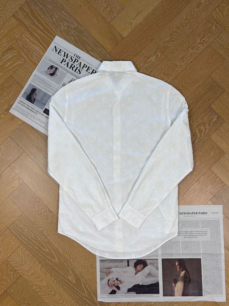 Louis Vuitton Louis Vuitton Long Sleeve Shirt for Men Size US M / EU 48-50 / 2 - 2 Thumbnail