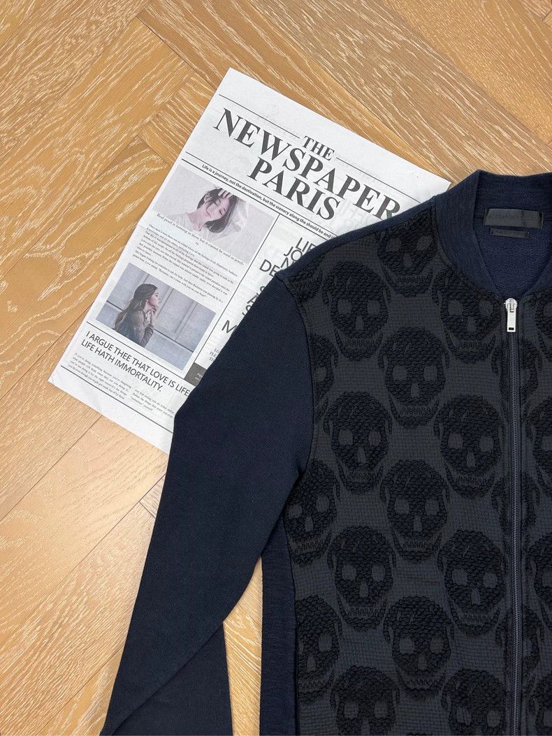 Alexander McQueen Alexander Mcqueen Men's Skull Knit Jacket Size US M / EU 48-50 / 2 - 6 Thumbnail