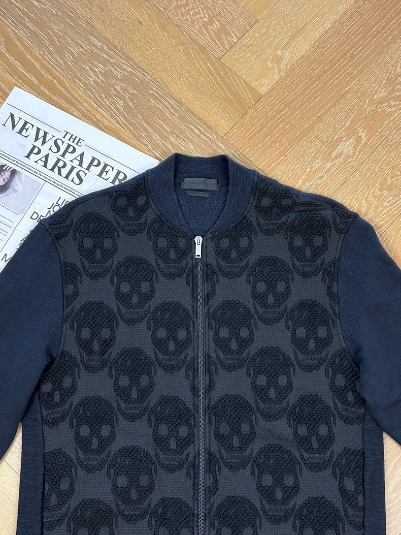 Alexander McQueen Alexander Mcqueen Men's Skull Knit Jacket Size US M / EU 48-50 / 2 - 8 Thumbnail