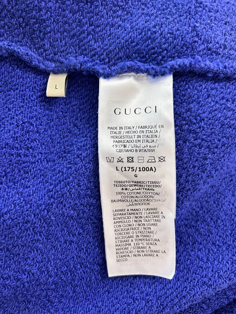 Gucci GUCCI Tiger Print Sweatshirt for Men Size L Size US L / EU 52-54 / 3 - 9 Thumbnail