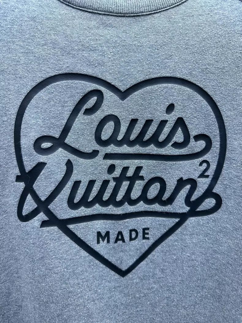 Louis Vuitton Louis Vuitton x NIGO2 Gray Sweatshirt for Men Size US XL / EU 56 / 4 - 7 Thumbnail