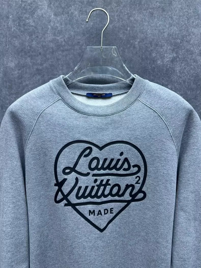 Louis Vuitton Louis Vuitton x NIGO2 Gray Sweatshirt for Men Size US XL / EU 56 / 4 - 8 Thumbnail