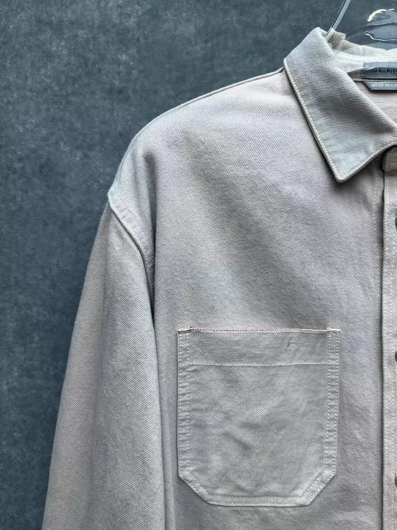 Dior Dior Pink Gradient Denim Shirt Jacket Size US L / EU 52-54 / 3 - 6 Thumbnail