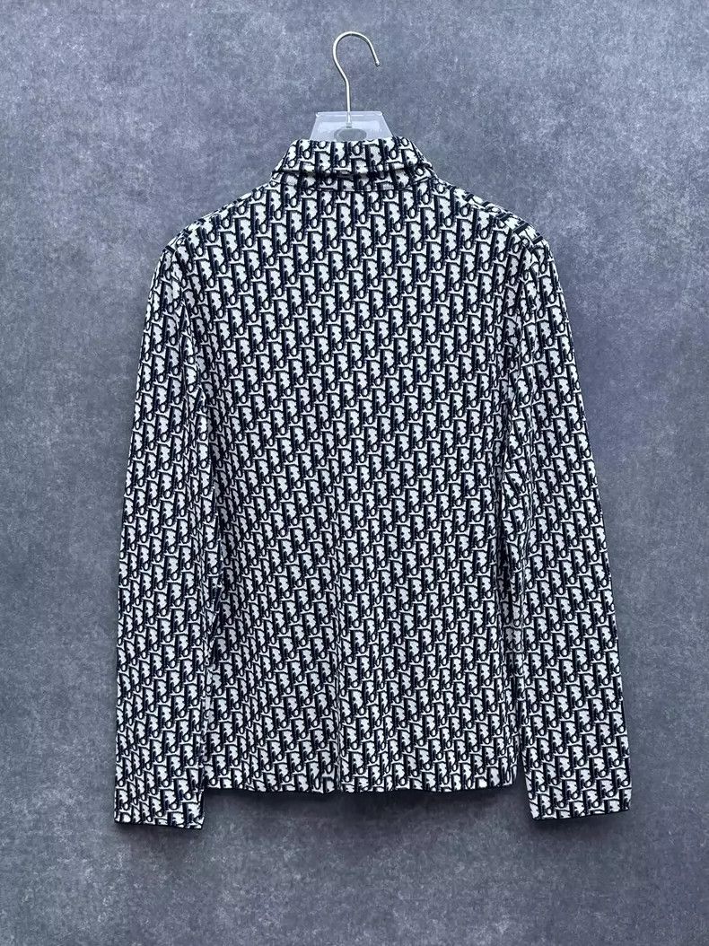 Dior DIOR Cotton Logo Print Long Sleeve Shirt Size US S / EU 44-46 / 1 - 2 Thumbnail