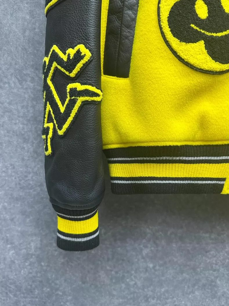 Louis Vuitton Louis Vuitton SS22 Yellow Letterman Jacket Size US L / EU 52-54 / 3 - 4 Thumbnail