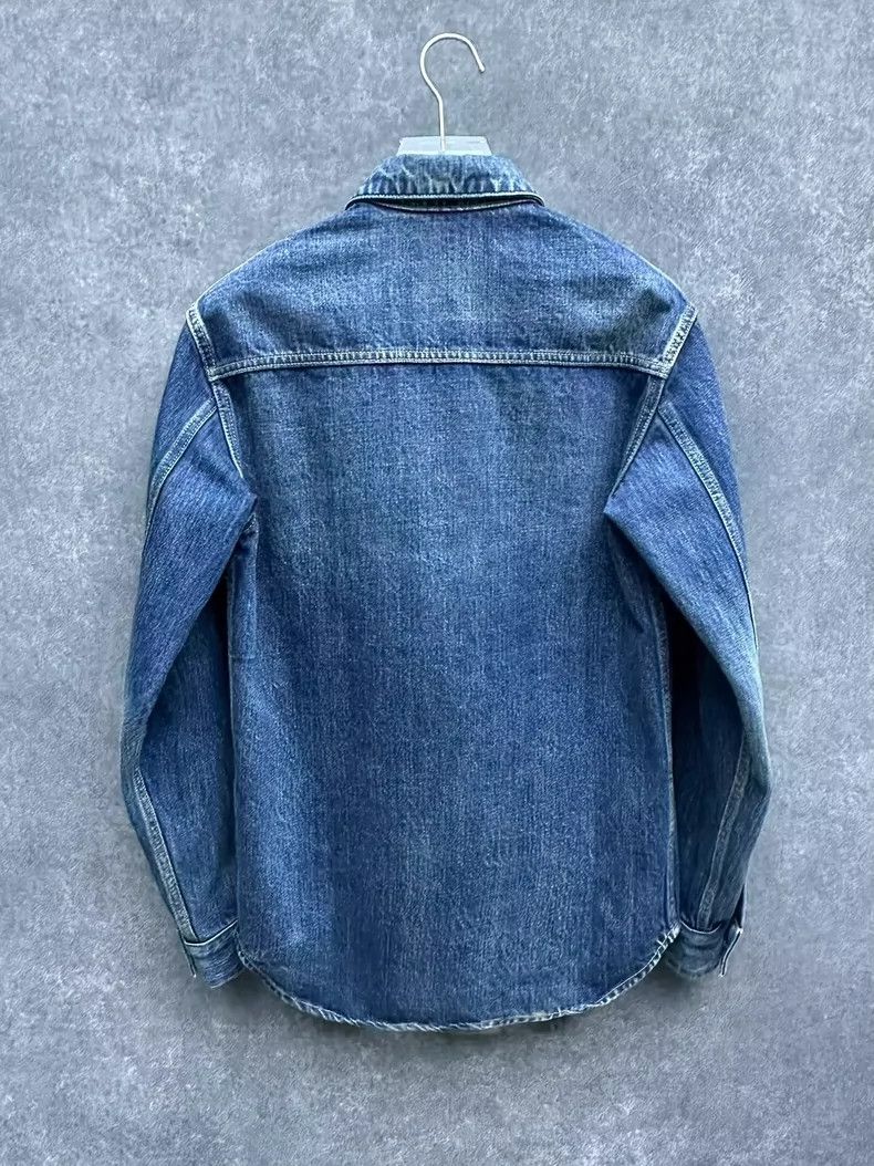 Dior Dior Logo Long Sleeve Denim Shirt for Men Size US M / EU 48-50 / 2 - 2 Thumbnail