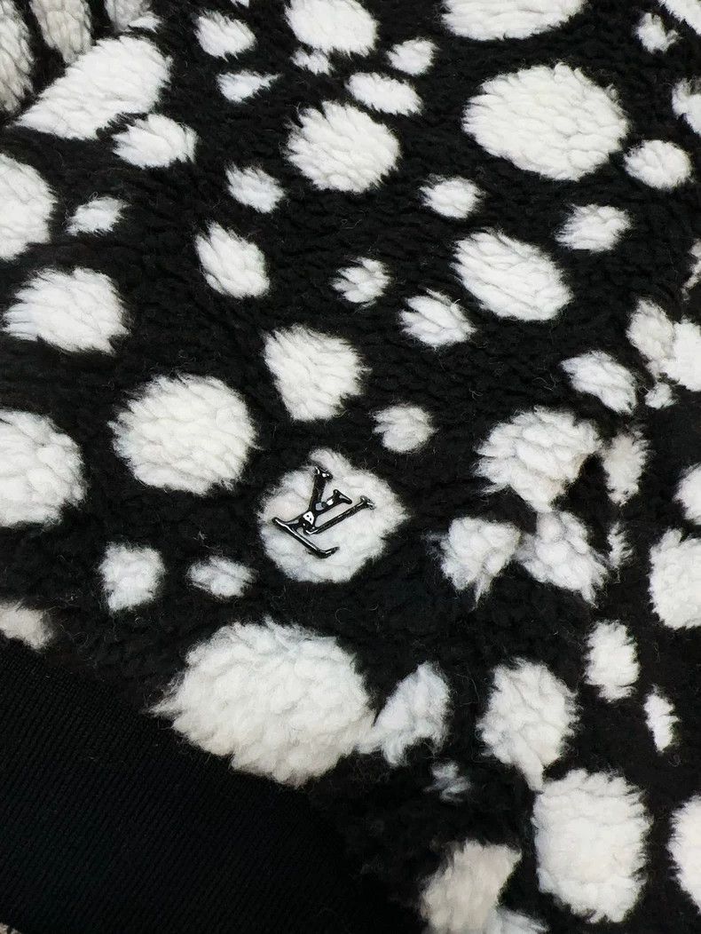 Louis Vuitton Louis Vuitton Polka Dot Teddy Coat Size US XL / EU 56 / 4 - 3 Thumbnail