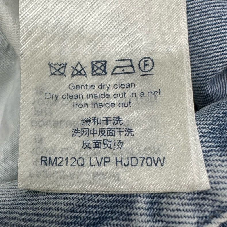 Louis Vuitton LOUIS VUITTON Washed Slim Jeans for Men Size US 33 - 4 Thumbnail
