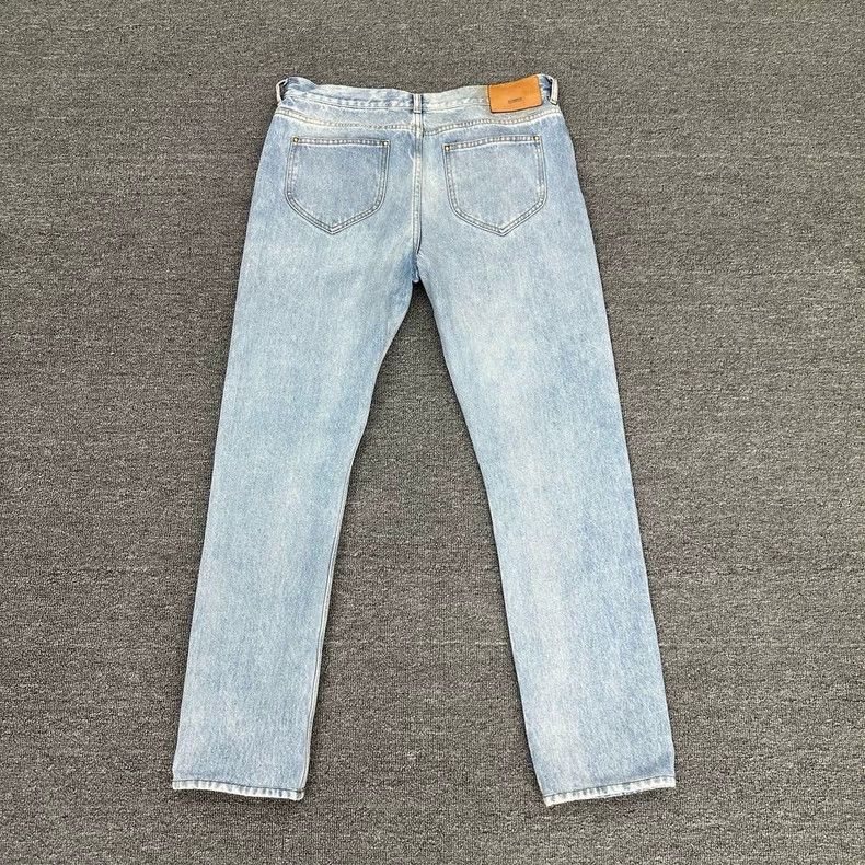 Louis Vuitton LOUIS VUITTON Washed Slim Jeans for Men Size US 33 - 2 Thumbnail