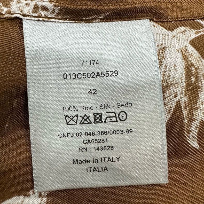 Dior DIOR x Travis Scott Cactus Jack Long Sleeve Shirt Size US M / EU 48-50 / 2 - 4 Thumbnail