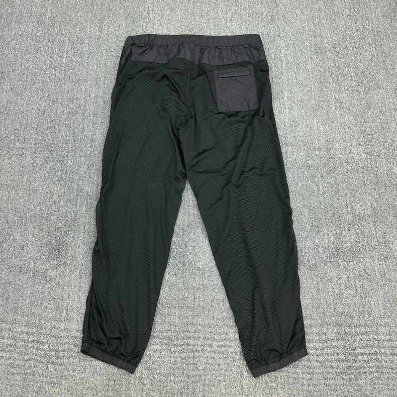 Prada Prada Black Mesh Jogger Pants for Men Size US 44 / EU 60 - 2 Thumbnail