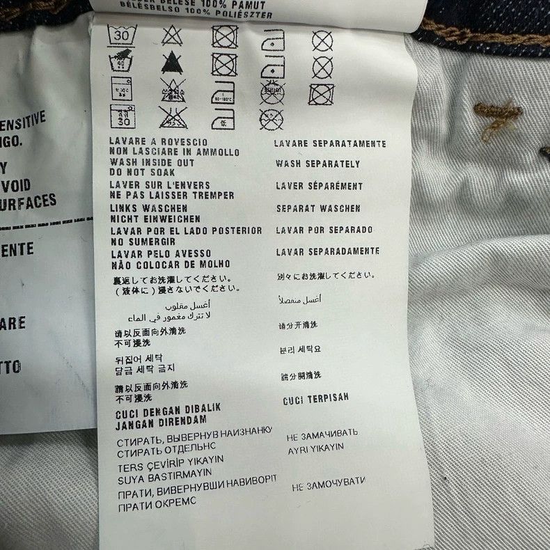 Prada PRADA Men's Straight Leg Denim Jeans Size 34 Size US 34 / EU 50 - 8 Thumbnail