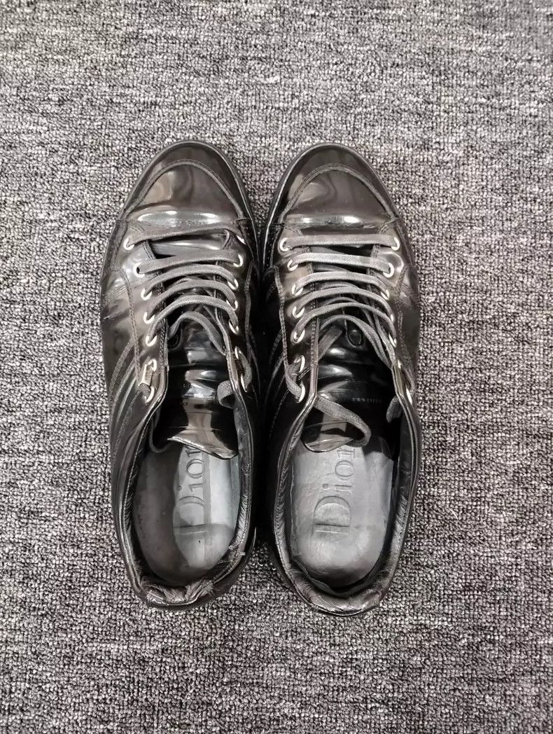 Dior Dior Black Lace-Up Flat Shoes Size 41 Size US 10.5 / EU 43-44 - 4 Thumbnail