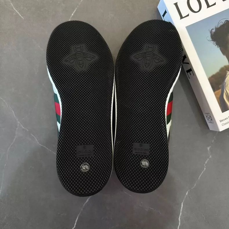 Gucci Gucci Sneakers Size 44.5 in Black and White Size US 11 / EU 44 - 5 Thumbnail