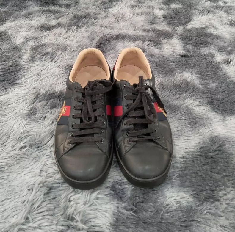 Gucci Gucci Black Shoes Size 41.5 Size US 9.5 / EU 42-43 - 2 Thumbnail