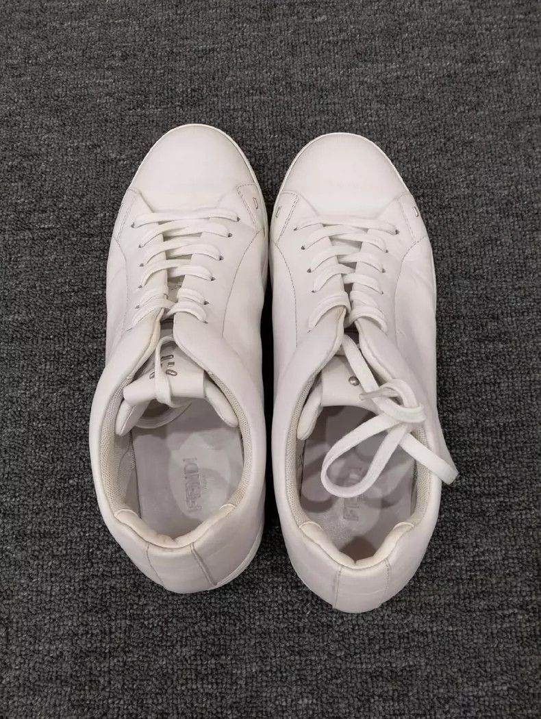 Fendi FENDI White Sneakers Size 41 Size US 9.5 / EU 42-43 - 4 Thumbnail
