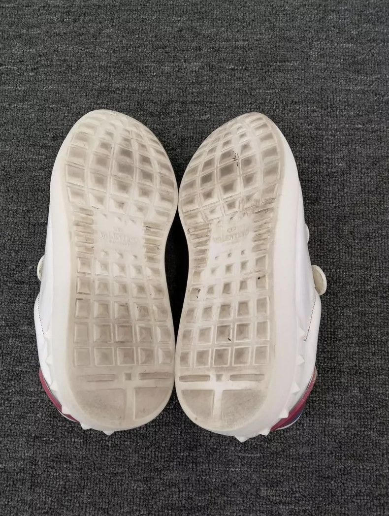 Valentino VALENTINO White Sneakers with Colorful Details Size US 10 / EU 43 - 9 Thumbnail