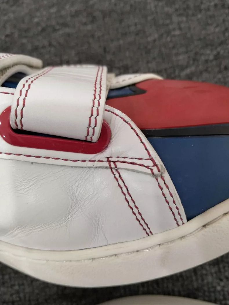 Valentino VALENTINO White Sneakers with Colorful Details Size US 10 / EU 43 - 6 Thumbnail