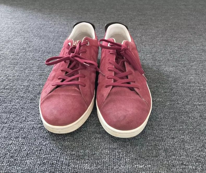 Louis Vuitton Louis Vuitton Red Sneakers Size 41 Size US 8 / EU 41 - 2 Thumbnail