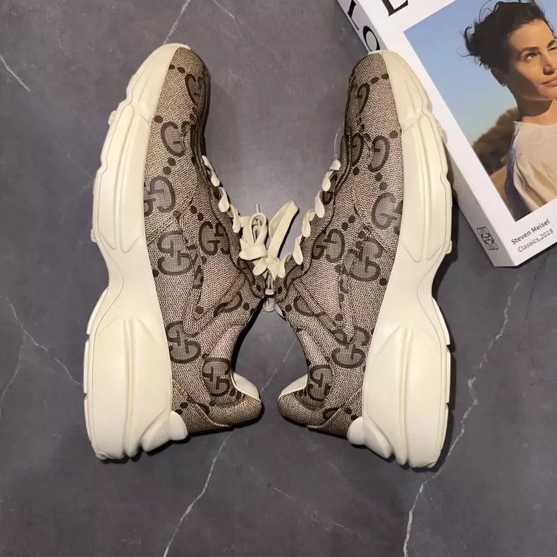 Gucci GUCCI Dad Shoes Size 43, Designer Sneakers Size US 10 / EU 43 - 7 Thumbnail