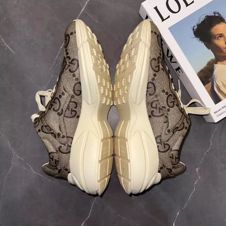 Gucci GUCCI Dad Shoes Size 43, Designer Sneakers Size US 10 / EU 43 - 4 Thumbnail