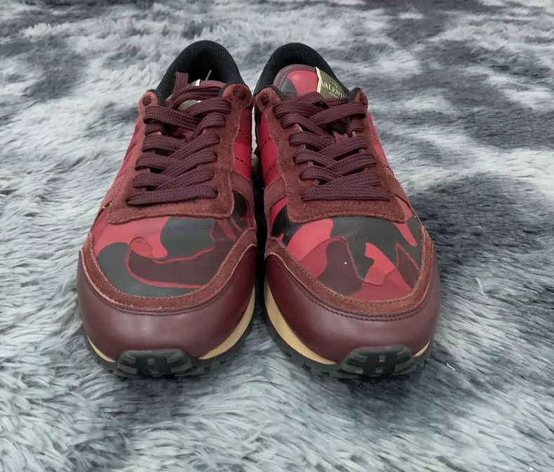 Valentino Valentino Red Camouflage Rockrun Sneakers 40 Size Size US 9 / EU 42 - 5 Thumbnail