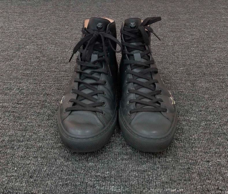 Gucci Gucci High Top Sneakers with Snake Print Size US 9 / EU 42 - 4 Thumbnail