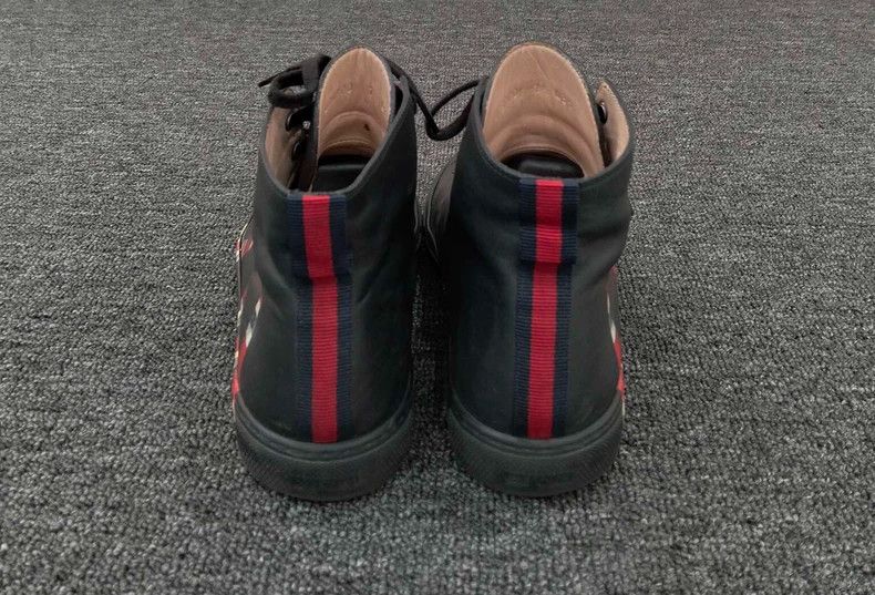 Gucci Gucci High Top Sneakers with Snake Print Size US 9 / EU 42 - 5 Thumbnail