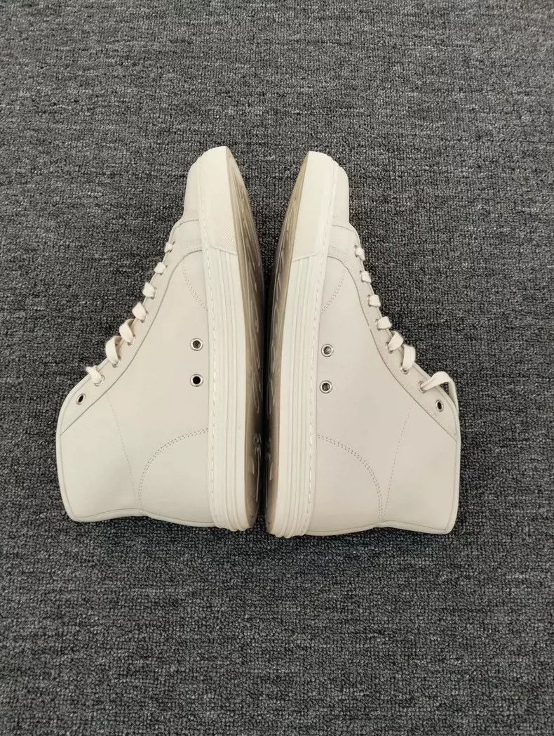 Gucci Gucci White High-Top Shoes Size 43.5 Size US 10.5 / EU 43-44 - 4 Thumbnail