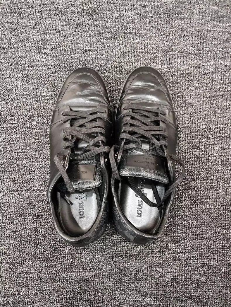 Louis Vuitton Louis Vuitton Black Sneakers Size 40 Size US 8 / EU 41 - 4 Thumbnail