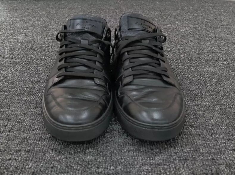 Louis Vuitton Louis Vuitton Black Sneakers Size 40 Size US 8 / EU 41 - 6 Thumbnail