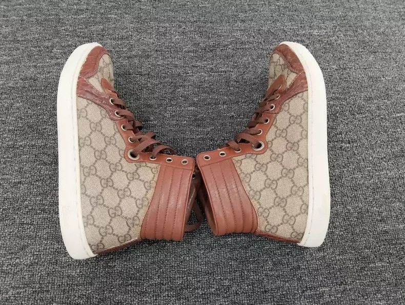 Gucci Gucci High Top Sneakers Size 40 Size US 8.5 / EU 41-42 - 8 Thumbnail