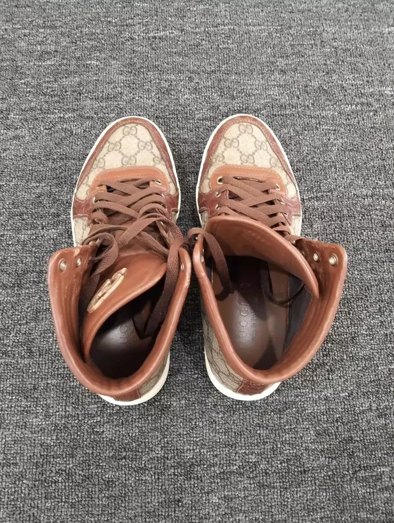Gucci Gucci High Top Sneakers Size 40 Size US 8.5 / EU 41-42 - 7 Thumbnail