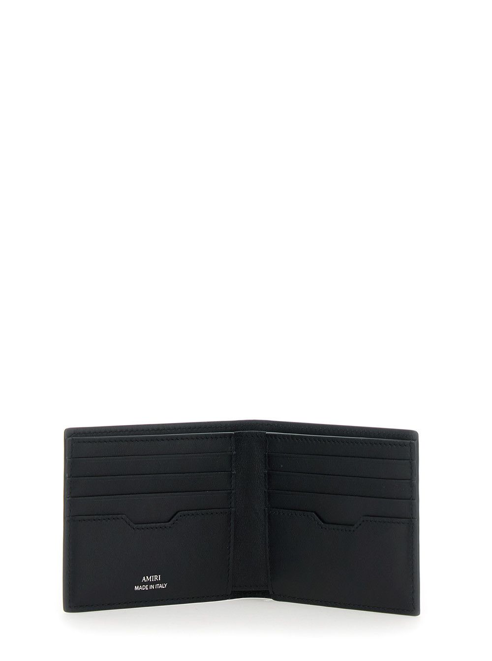 Amiri Bi-Fold Wallwt with Logo Lettering on the Front in Leather Man Size ONE SIZE - 5 Thumbnail