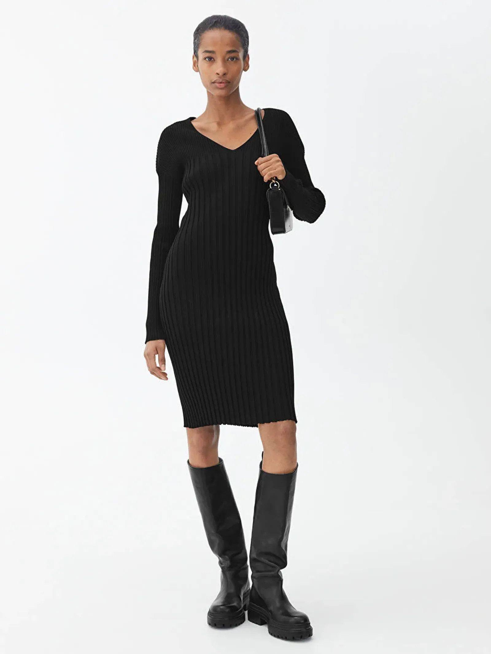 Arket Arket Rib Knit Dress Dress Size S / US 4 / IT 40 - 7 Thumbnail
