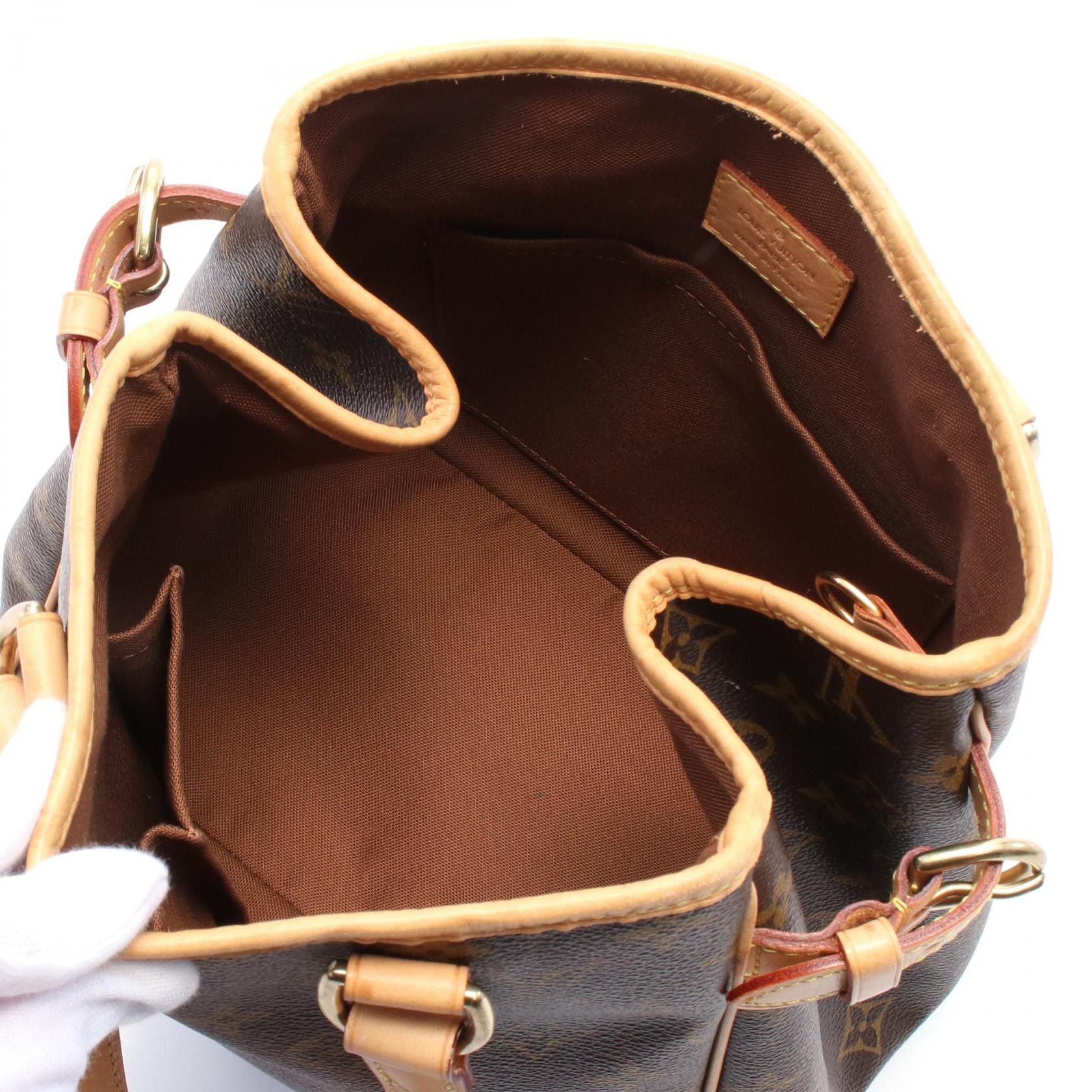Louis Vuitton Louis Vuitton Louis Vuitton Batignolles Monogram Handbag Canvas Handbag M51156 Size ONE SIZE - 3 Thumbnail