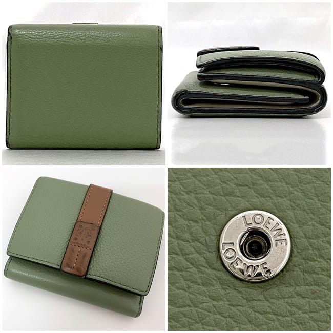 Loewe LOEWE Green Leather Size ONE SIZE - 2 Thumbnail