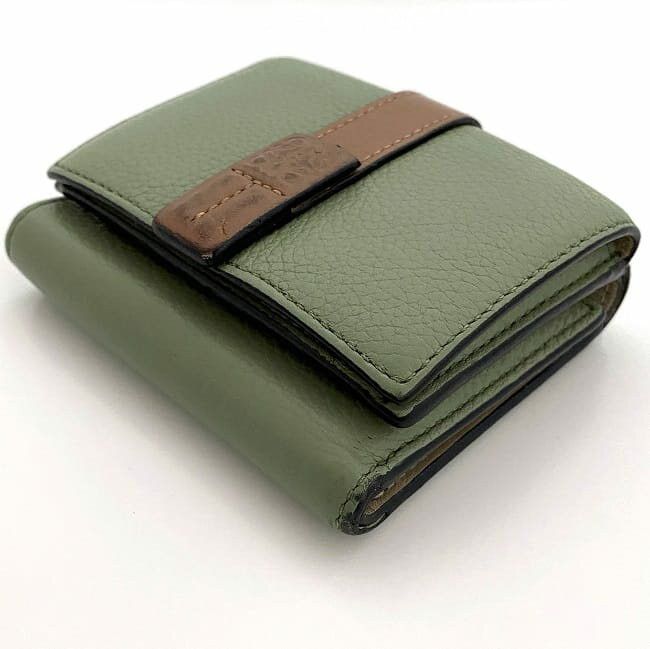 Loewe LOEWE Green Leather Size ONE SIZE - 3 Thumbnail