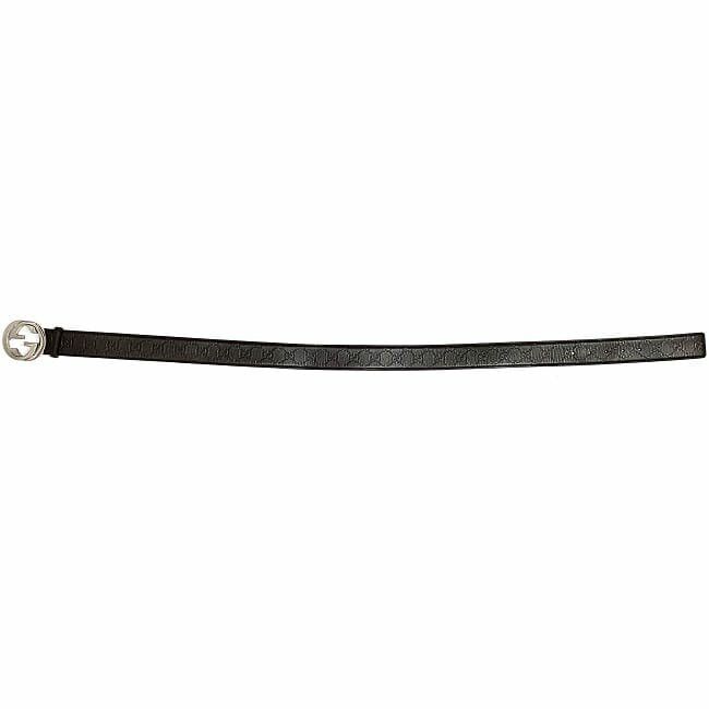 Gucci GUCCI Belt Brown Leather Size ONE SIZE - 2 Thumbnail