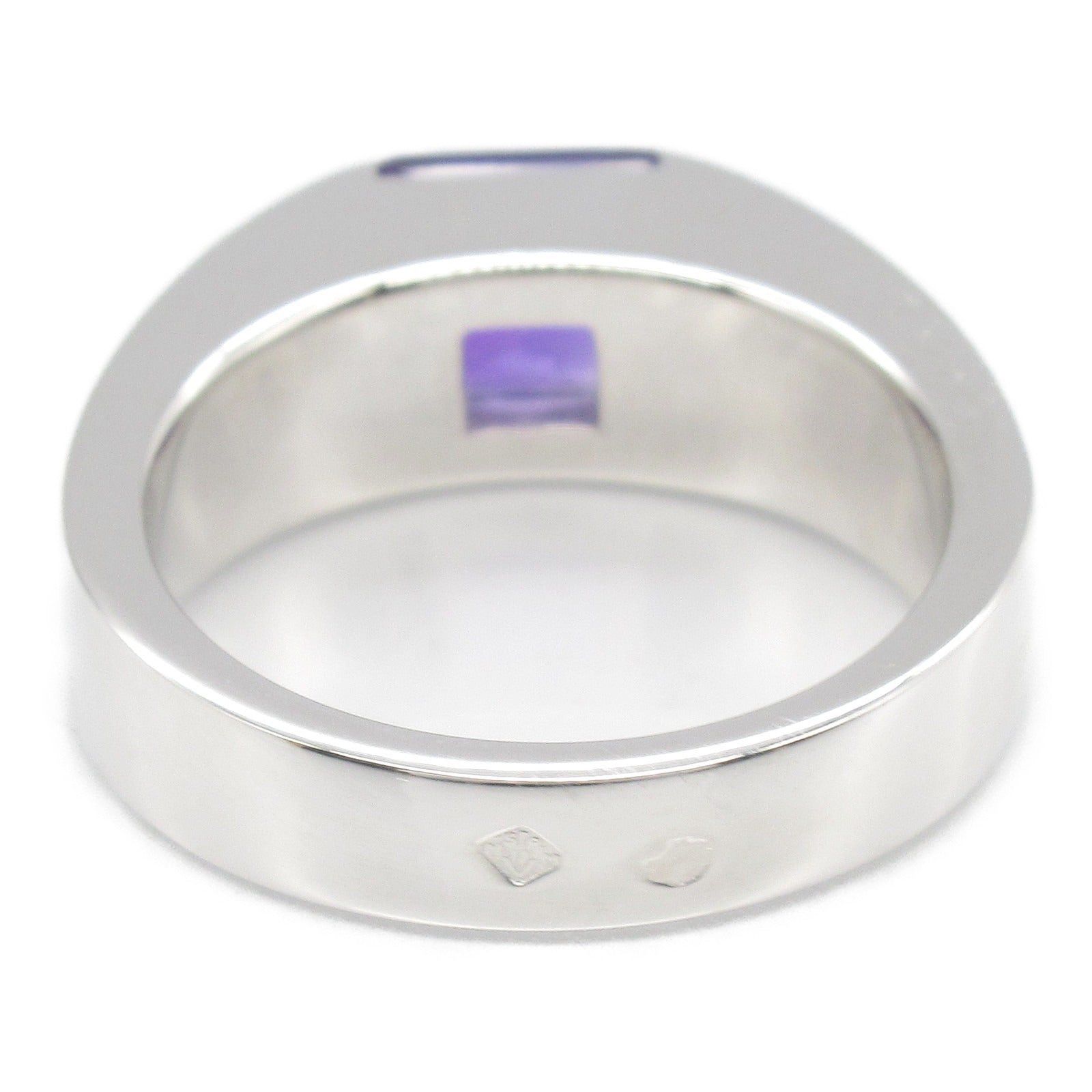 Cartier Cartier Tank Amethyst Ring K18Wg (White Gold) Purple Size ONE SIZE - 3 Thumbnail