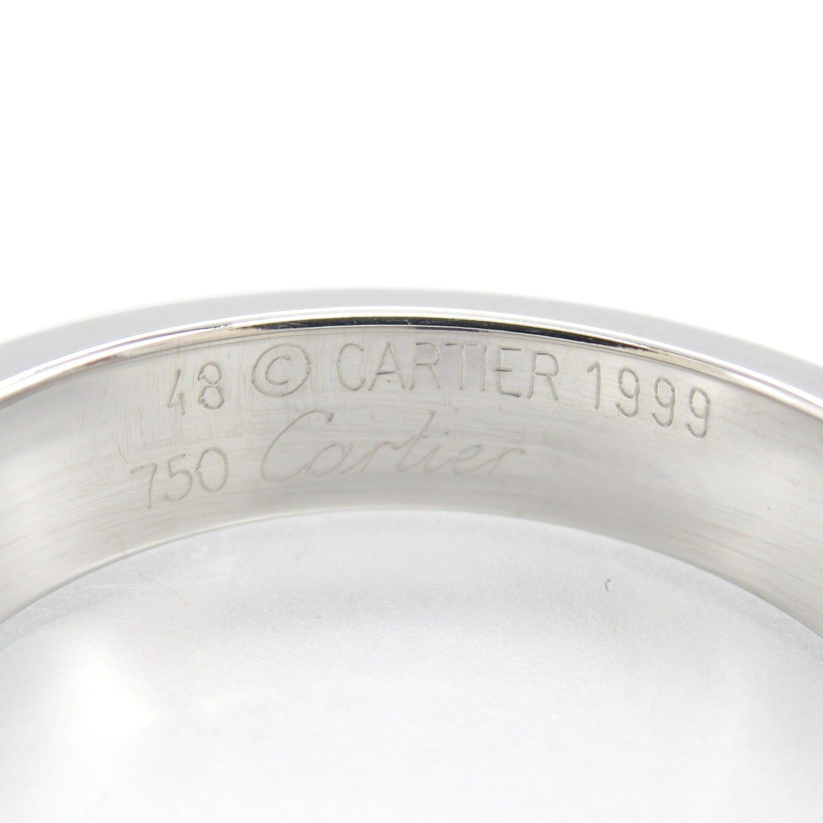 Cartier Cartier Tank Amethyst Ring K18Wg (White Gold) Purple Size ONE SIZE - 4 Thumbnail