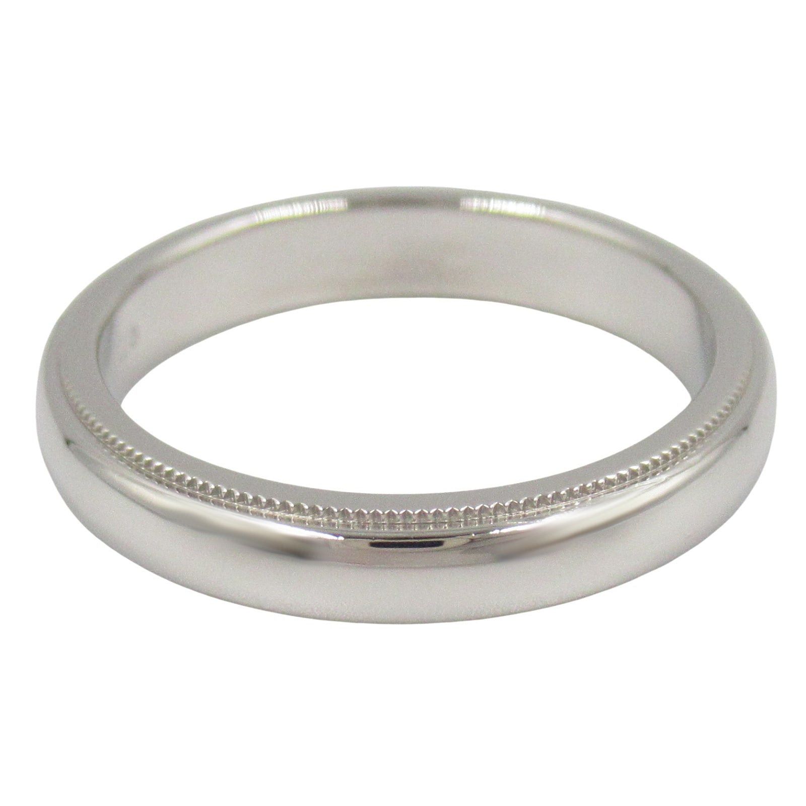 Tiffany & Co. Tiffany Co Milgrain Ring Pt950 Platinum Silver Size ONE SIZE - 3 Thumbnail