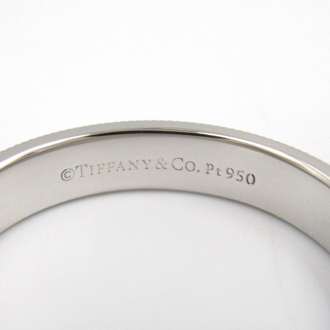 Tiffany & Co. Tiffany Co Milgrain Ring Pt950 Platinum Silver Size ONE SIZE - 4 Thumbnail