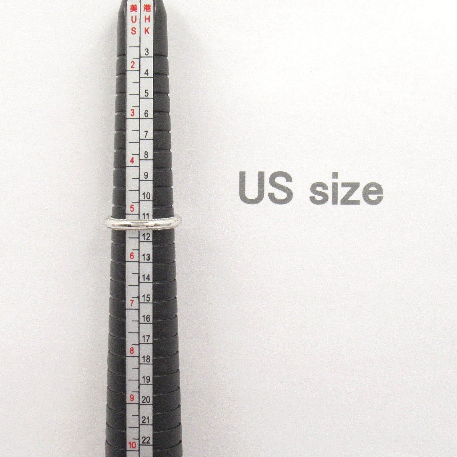 Tiffany & Co. Tiffany Co Milgrain Ring Pt950 Platinum Silver Size ONE SIZE - 6 Thumbnail