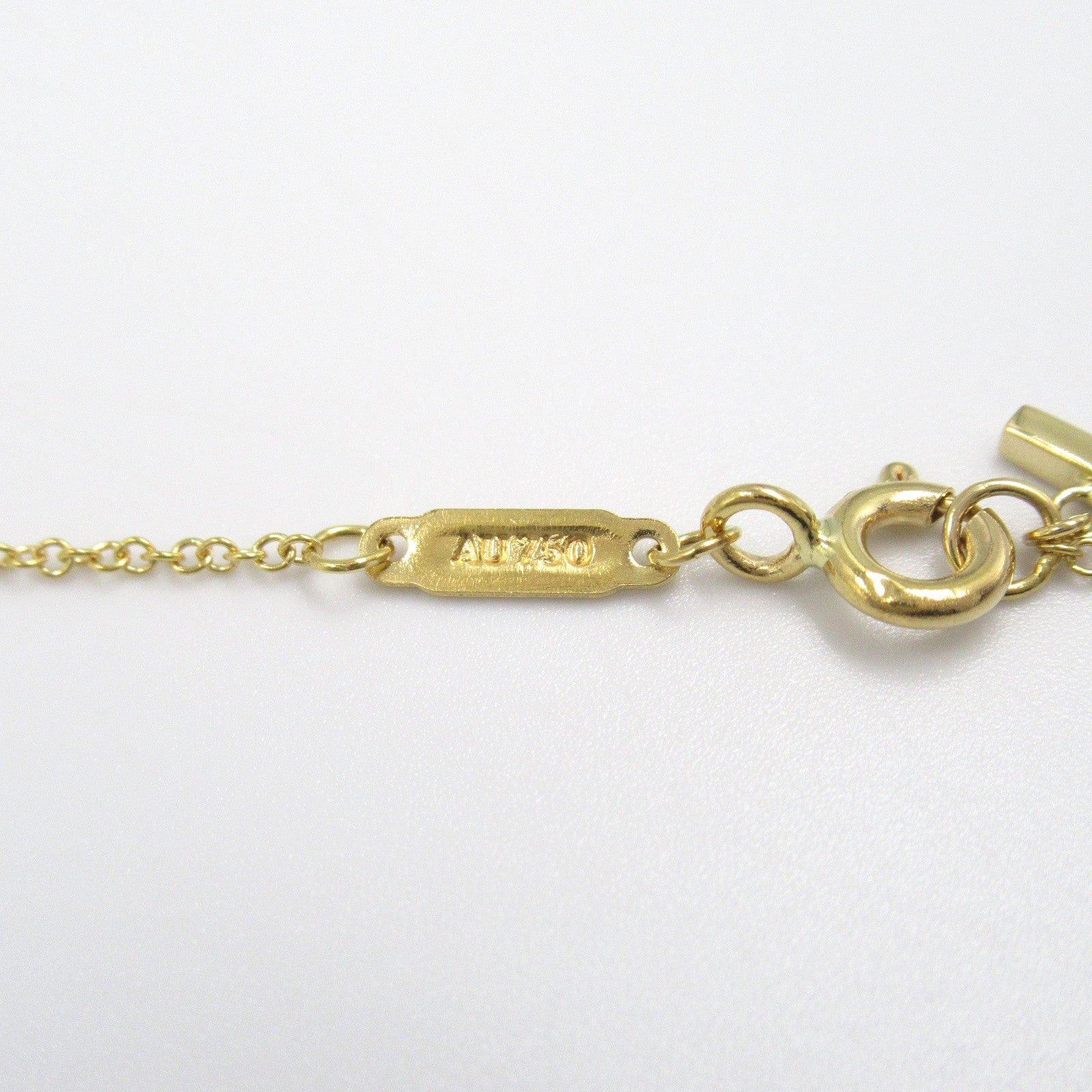 Tiffany & Co. Tiffany Co T-Smile Large Necklace K18 (Yellow Gold) Gold Size ONE SIZE - 5 Thumbnail