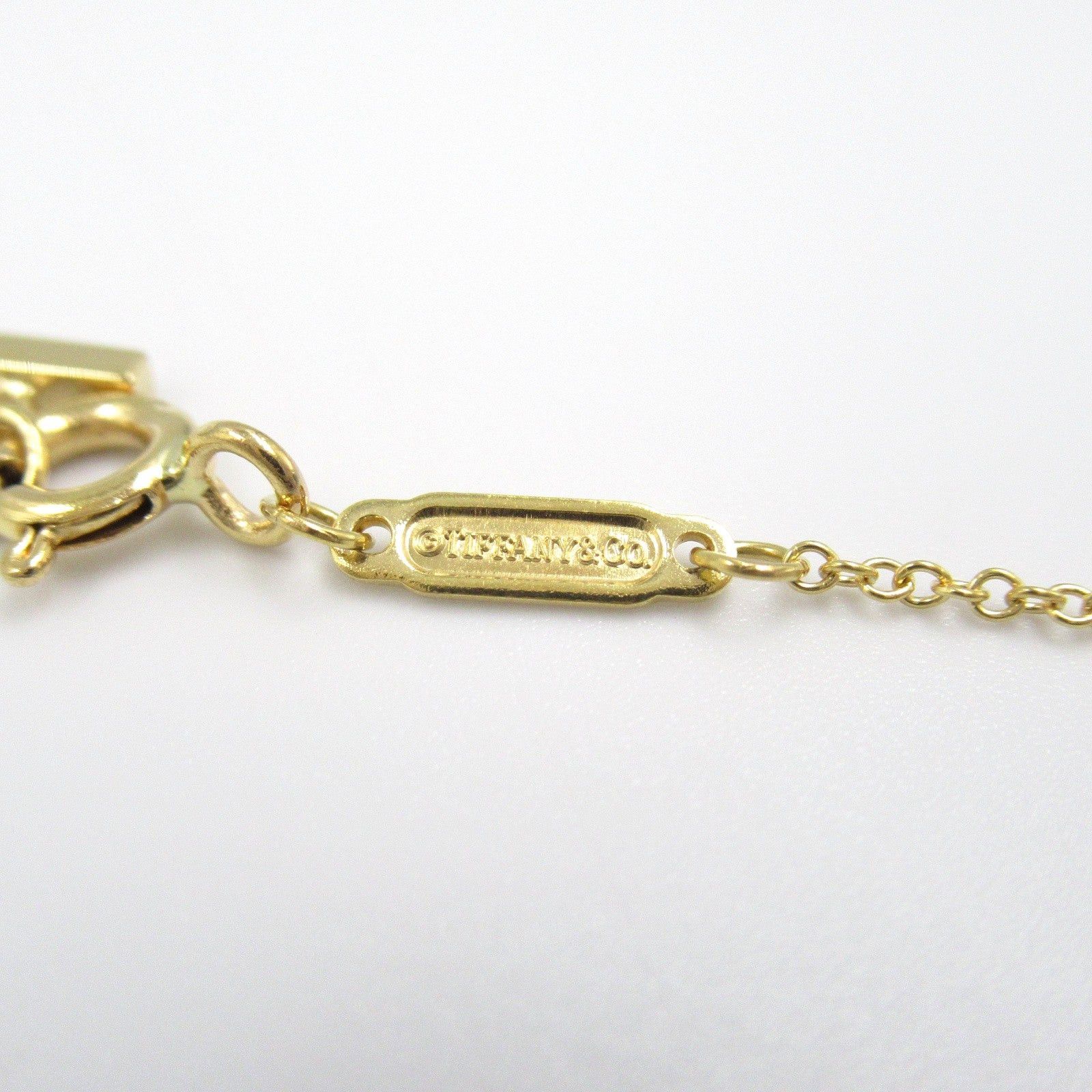Tiffany & Co. Tiffany Co T-Smile Large Necklace K18 (Yellow Gold) Gold Size ONE SIZE - 4 Thumbnail