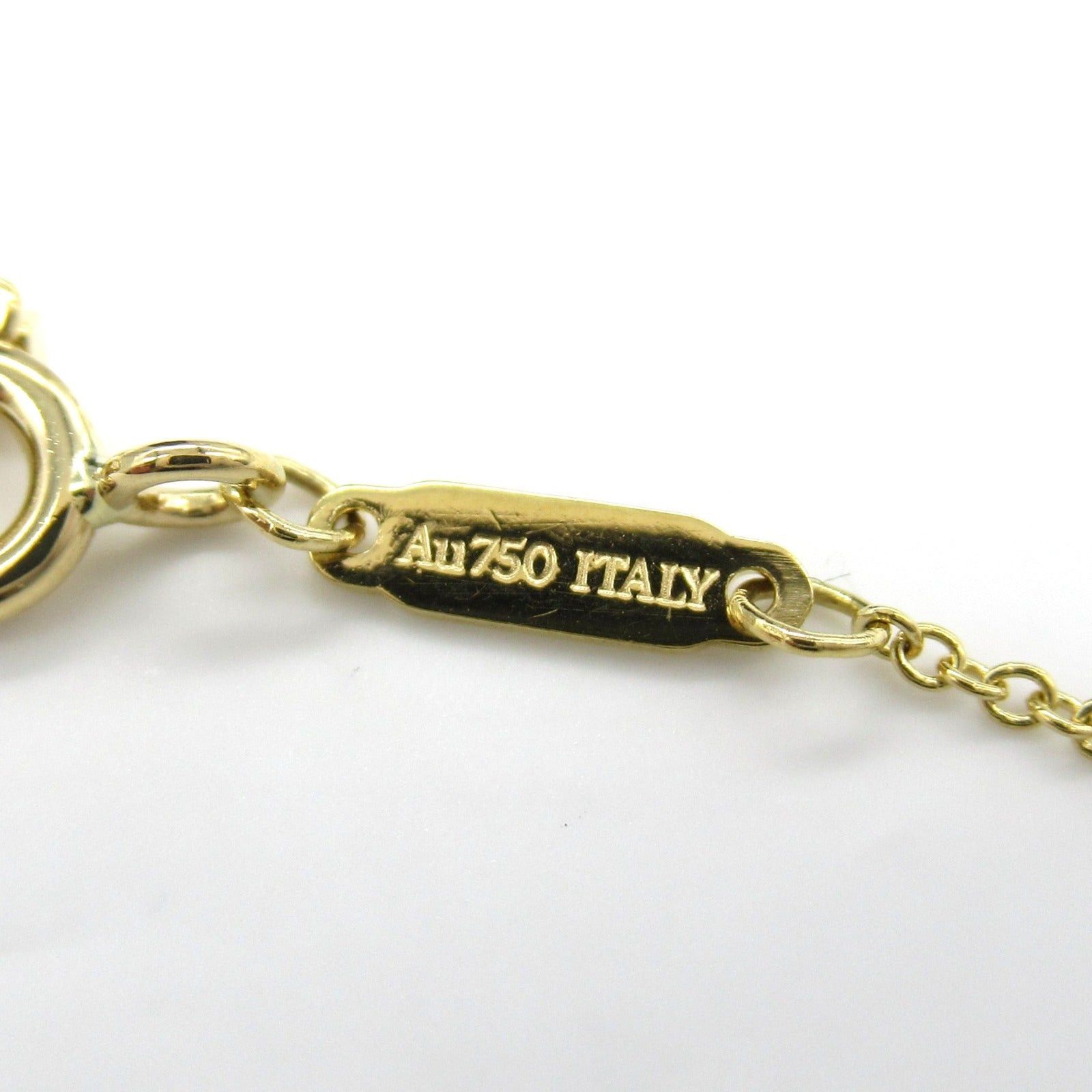 Tiffany & Co. Tiffany Co T-Smile Small Necklace K18 (Yellow Gold) Gold Size ONE SIZE - 5 Thumbnail