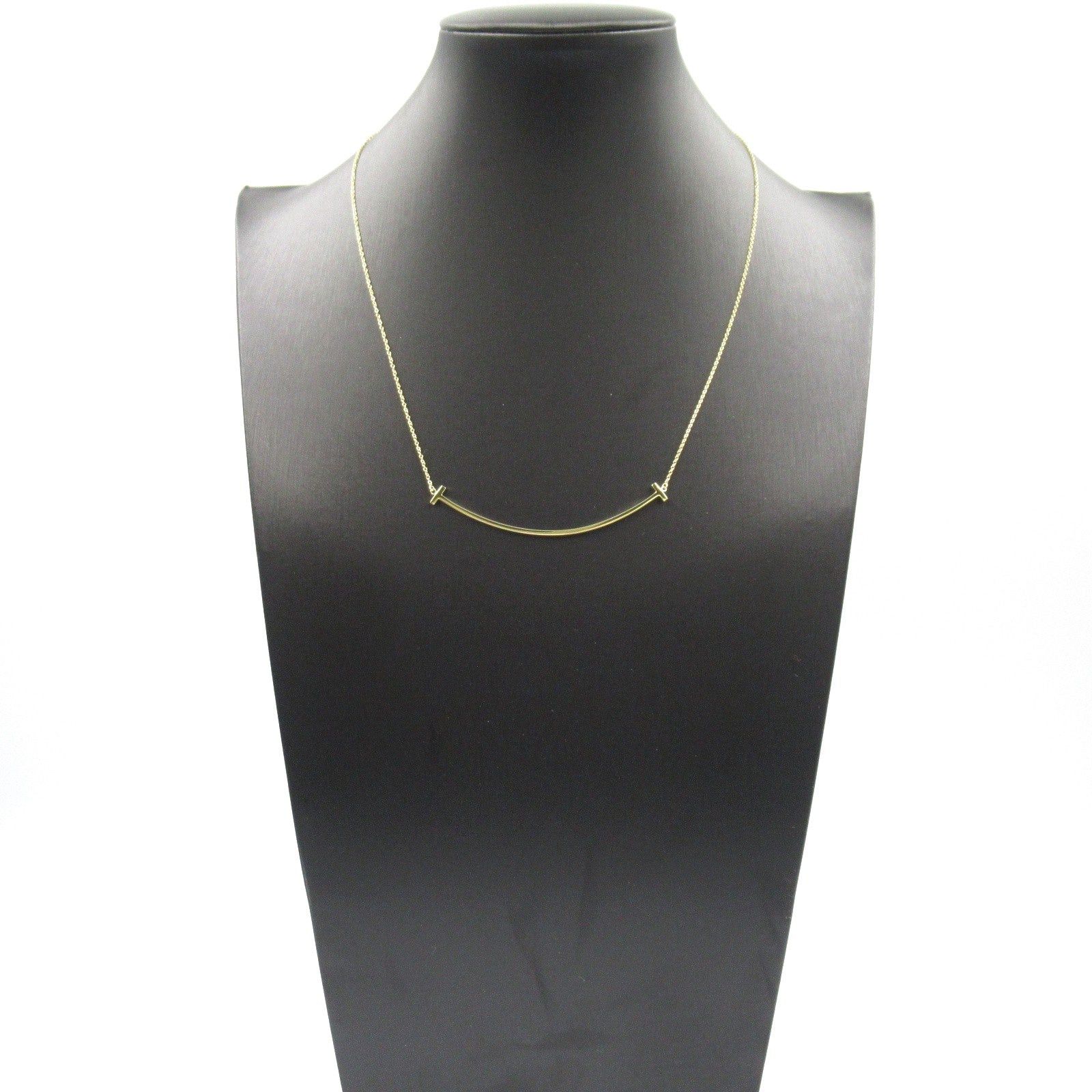 Tiffany & Co. Tiffany Co T-Smile Large Necklace K18 (Yellow Gold) Gold Size ONE SIZE - 7 Thumbnail