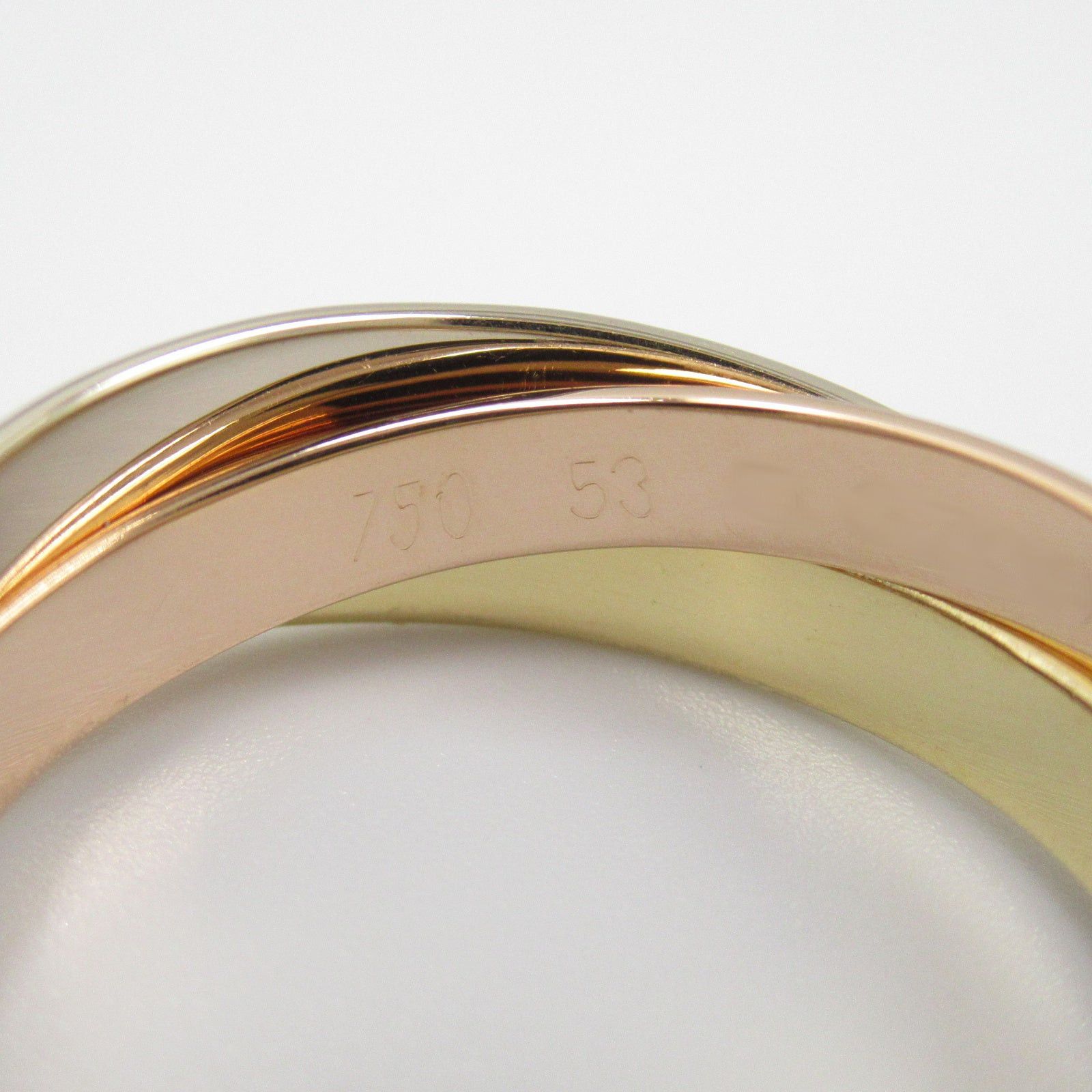 Cartier Cartier Trinity Ring K18 (Yellow Gold) K18Wg (White K18Pg (Pink Gold Size ONE SIZE - 3 Thumbnail