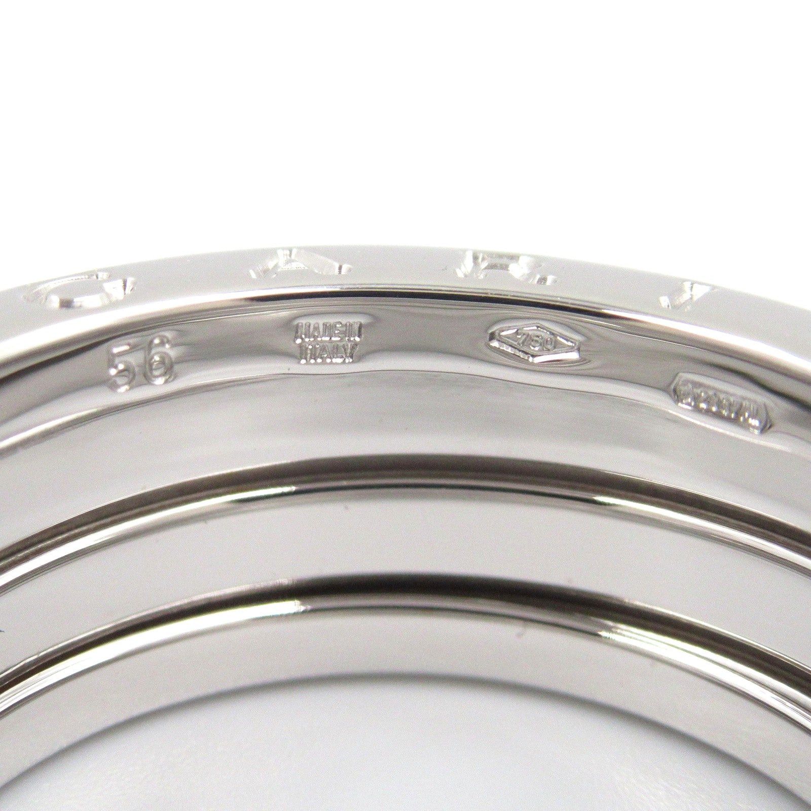 Bvlgari Bvlgari B Zero One Ring K18Wg (White Gold) Silver Size ONE SIZE - 4 Thumbnail